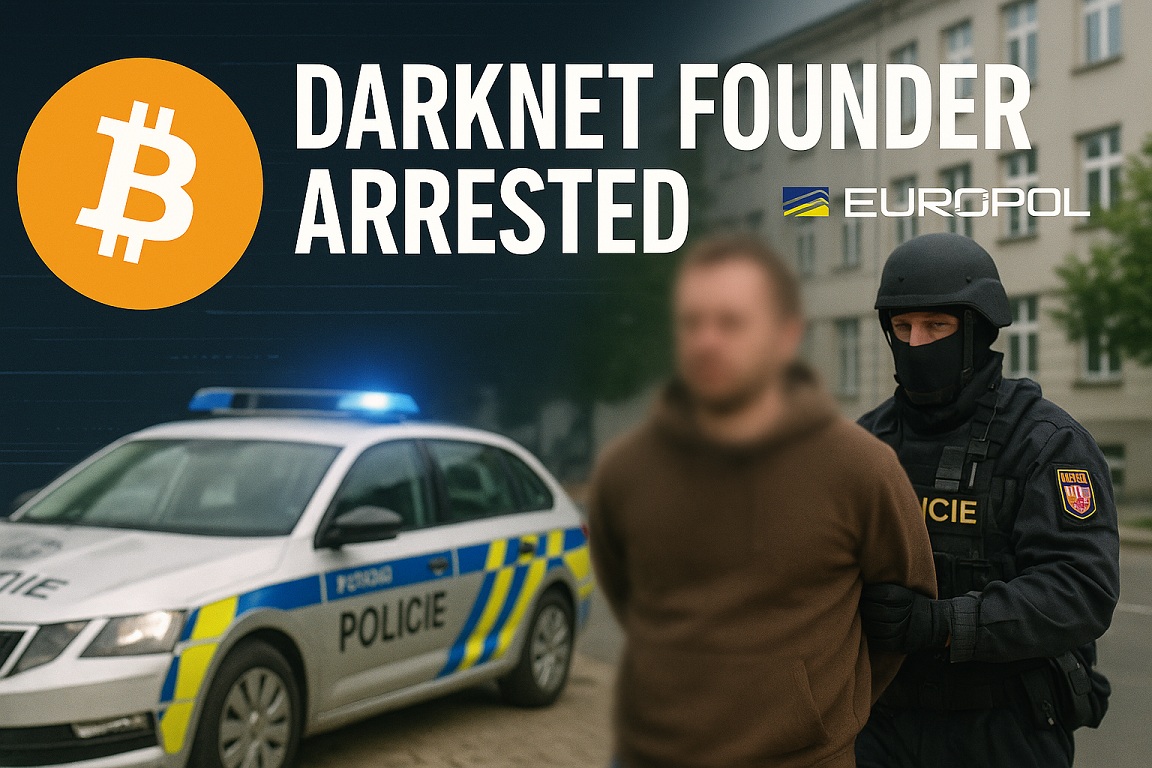 Darknet Founder Arrested in Bitcoin Scandal