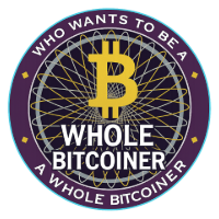 Who Wants to Be a Whole Bitcoiner logo