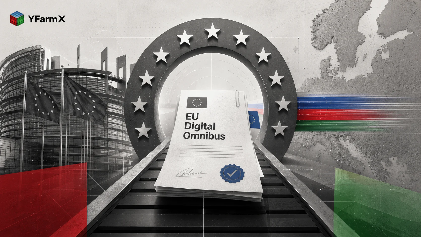 Editorial illustration for EU Digital Omnibus On AI Clears Its Final Hurdle
