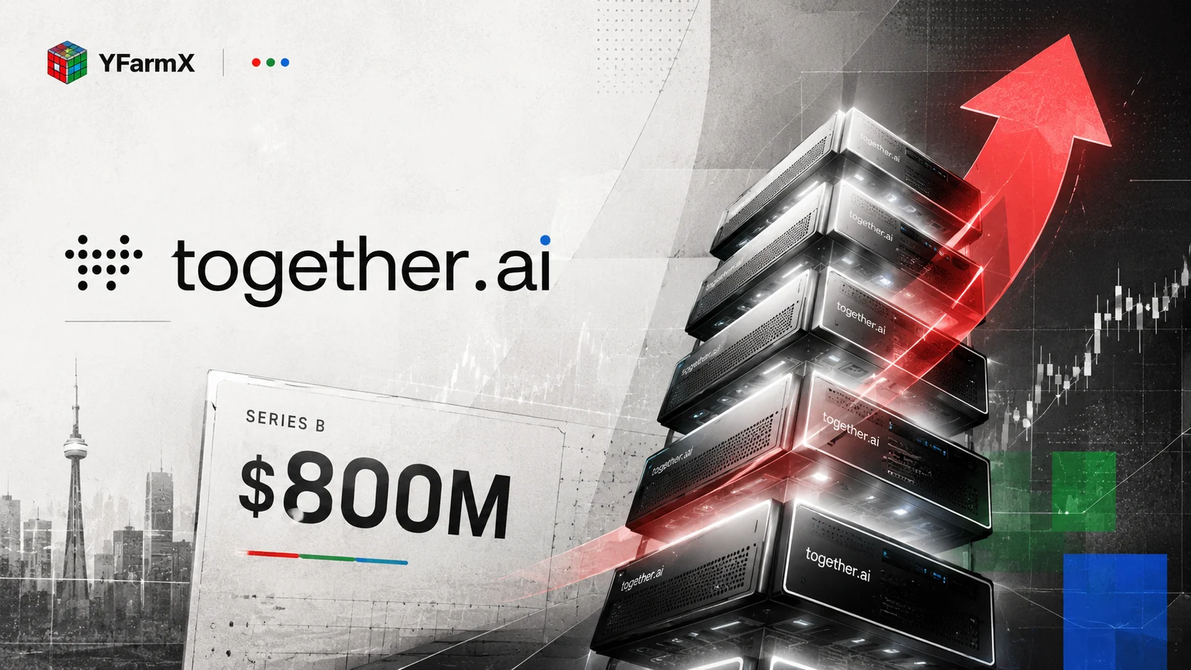 Editorial illustration for Together AI Series C Raises 800 Million Dollars For Open Model Compute