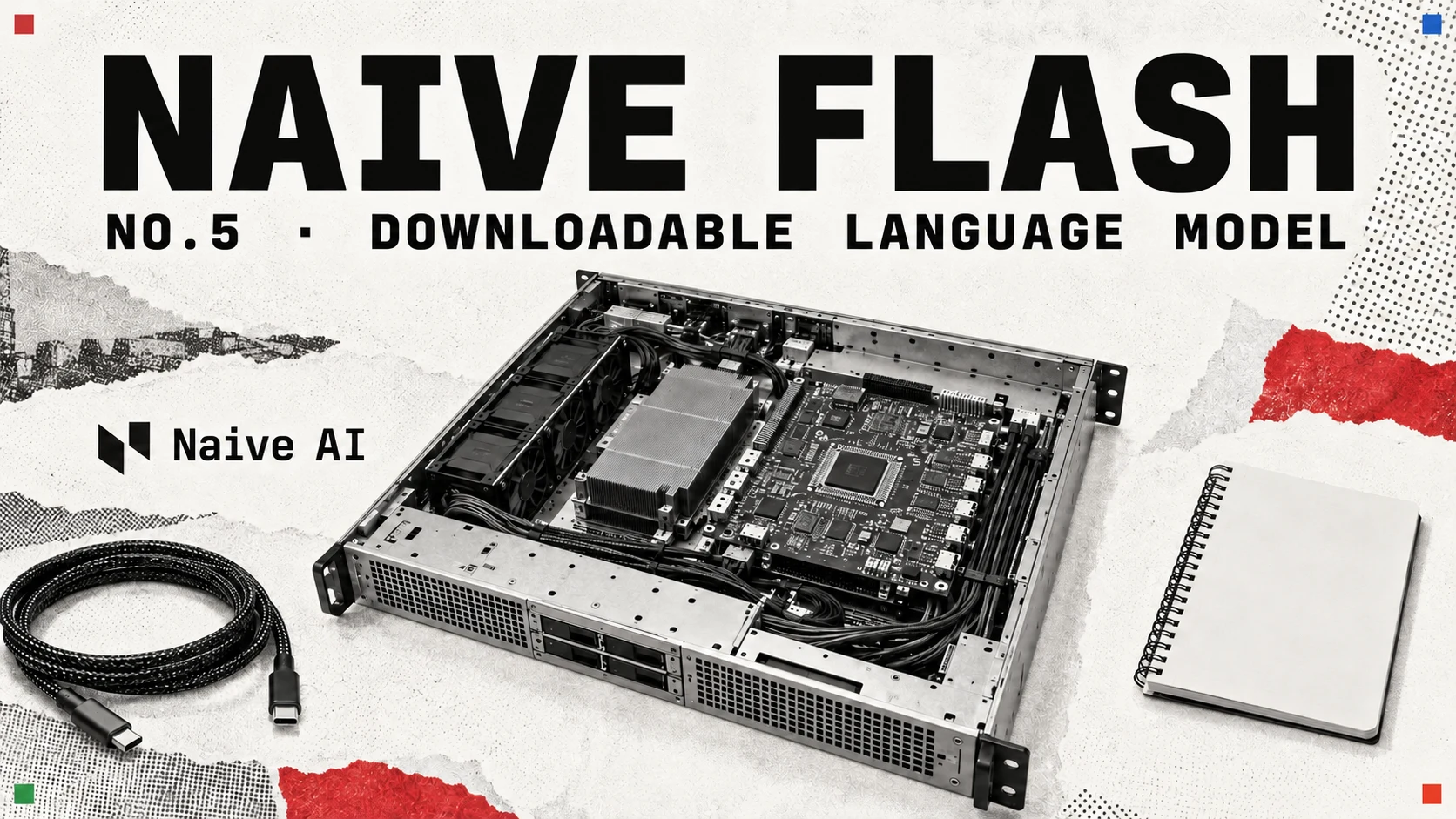 Editorial illustration of Naive-N0.5-Flash