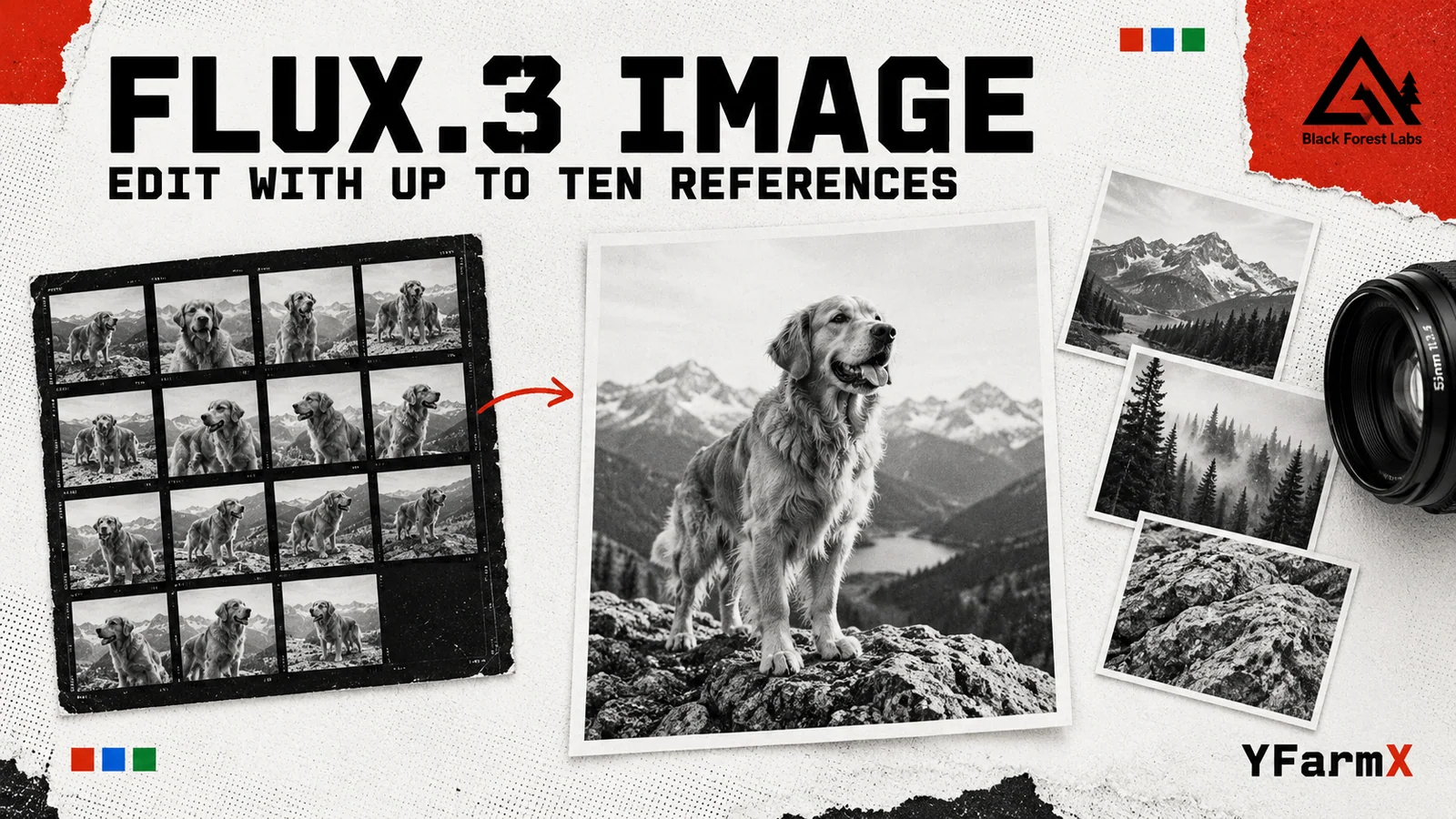 FLUX 3 Image editorial illustration
