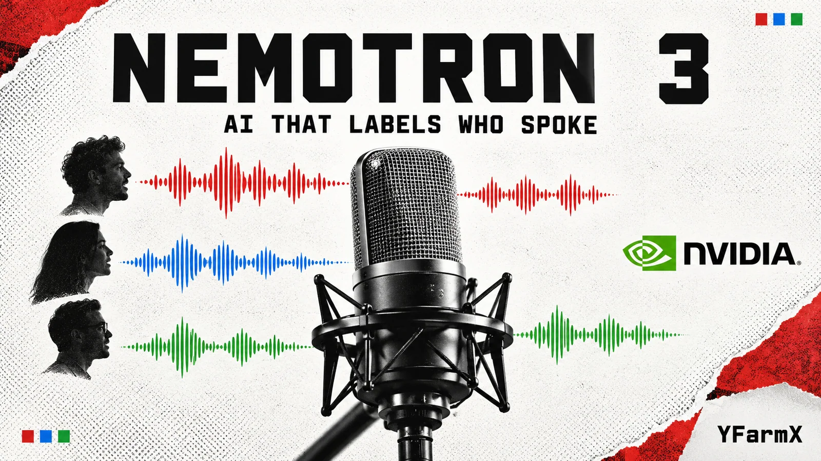 Nemotron 3 Diarization editorial illustration