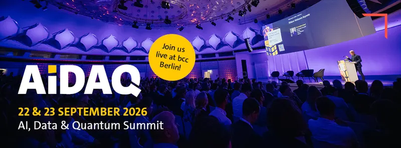 AIDAQ — AI, Data and Quantum Summit 2026 banner