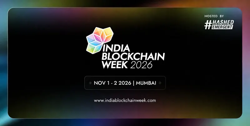 India Blockchain Week 2026 banner