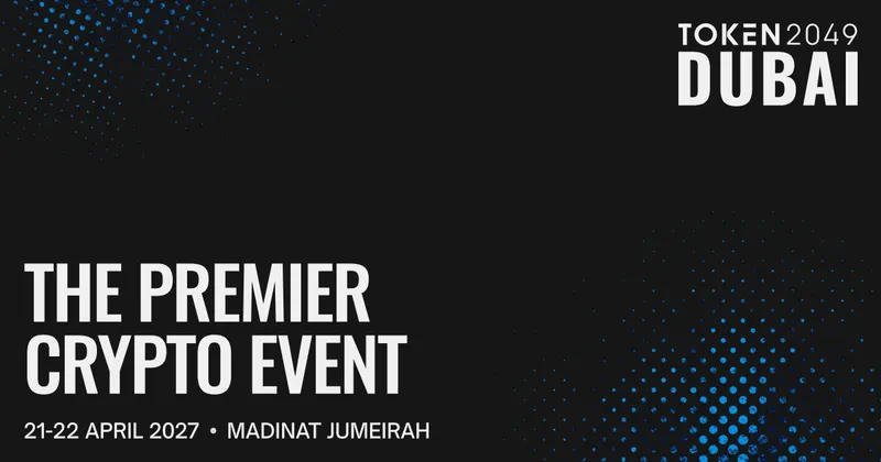TOKEN2049 Dubai 2027 banner