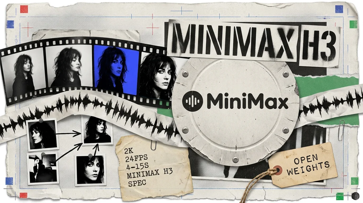 Editorial illustration: MiniMax H3