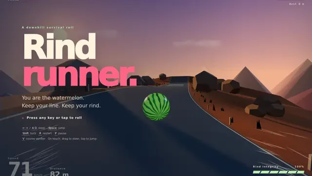 Rind Runner game artwork.