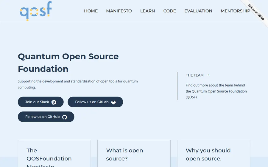 QOSF homepage