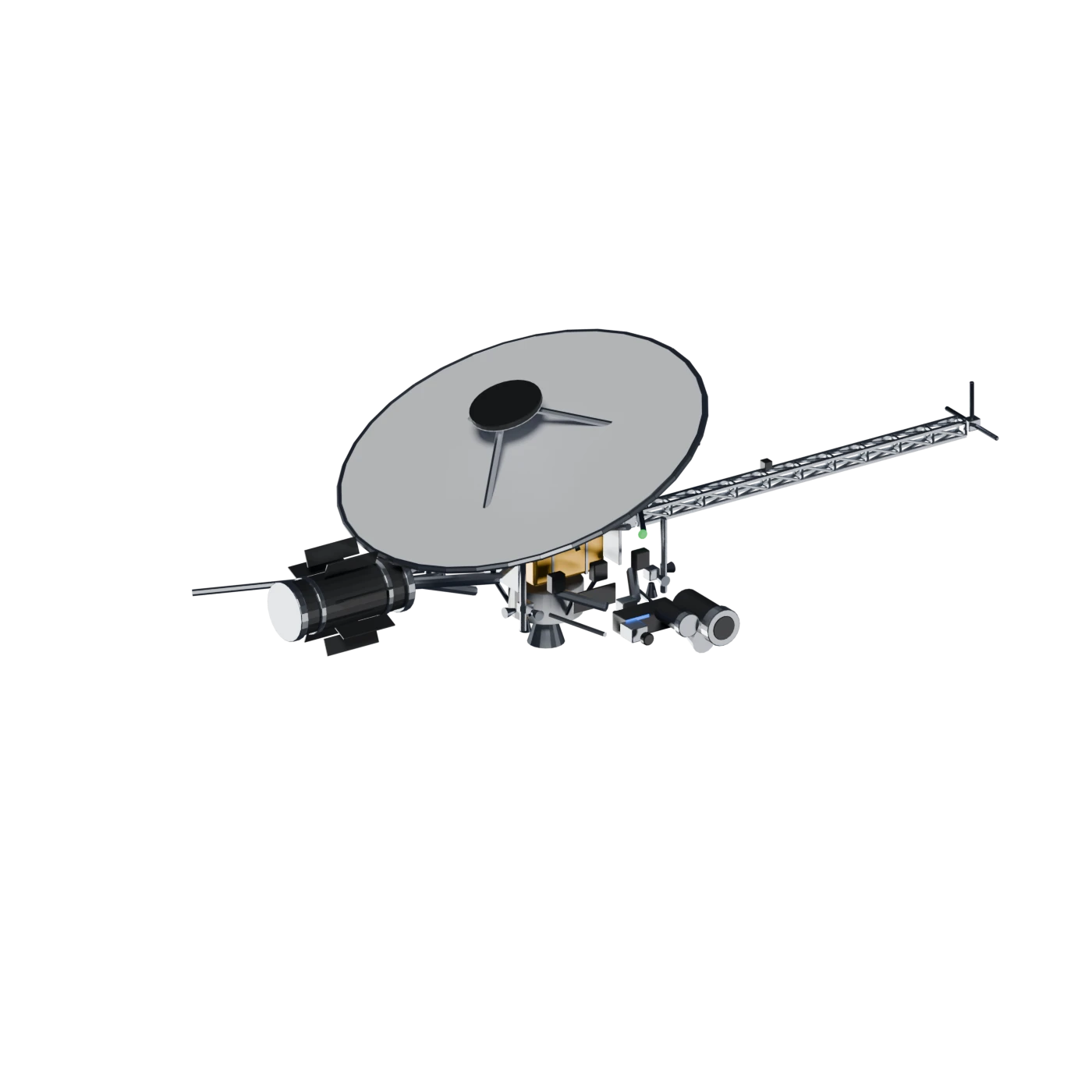 Model of a deep-space probe