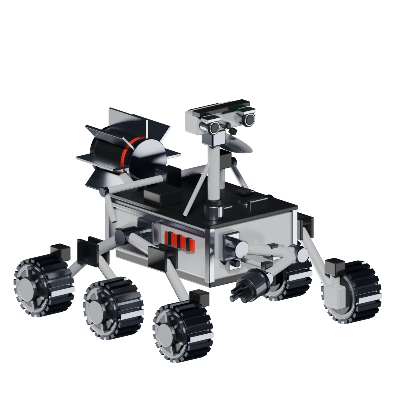 Model of a surface rover