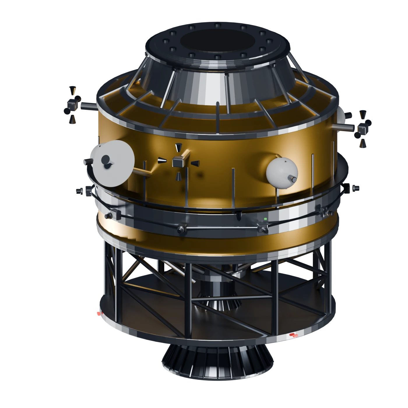 Model of an orbital transfer stage